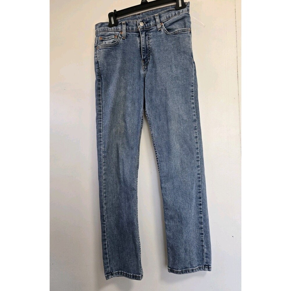 Levi's 511 Jeans Mens 29x30 Blue Denim Stretch Pants Light Wash Slim Fit